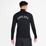 Nike Cfc M Nk Df Strk Drill Top K - pitch blue/pitch blue/white/midwest