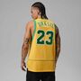 Nike M J Ess Mesh Jersey P6 - varsity maize/lucky green