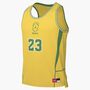 Nike M J Ess Mesh Jersey P6 - varsity maize/lucky green