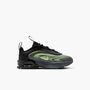 Nike Nike Air Max Fire Little Kids Shoe - black/liquid lime-iron grey