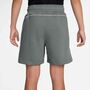 Nike Nike Air Big Kids Fleece Shorts - smoke grey/white/white