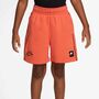 Nike Nike Air Big Kids Fleece Shorts - turf orange/black/black