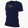 Nike Inter W Nk Wrdmrk Tee - blue void