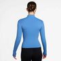 Nike Nike One Fitted WomenS Dri-Fit Ful - university blue/white