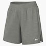 Nike W Nk Stdo Flc Mr Std 4In Shrt - dk grey heather/sail