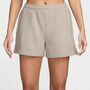 Nike W Nk Stdo Flc Mr Std 4In Shrt - cream ii/sail