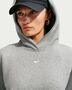 Nike W Nk Stdo Flc Std Po Hdy - dk grey heather/sail