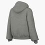 Nike W Nk Stdo Flc Std Fz Hdy - dk grey heather/sail
