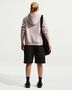 Nike W Nk Stdo Flc Std Fz Hdy - dk grey heather/sail