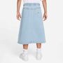 Nike G Nsw Cln Denim Midi Skirt - lt armory blue/lt armory blue