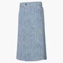 Nike G Nsw Cln Denim Midi Skirt - lt armory blue/lt armory blue