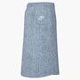Nike G Nsw Cln Denim Midi Skirt - lt armory blue/lt armory blue