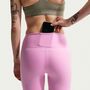 Nike Nike One WomenS High-Waisted 5 Bi - pink rise/white
