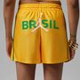 Nike W J Brk Nov Knit Short P6 - varsity maize/lucky green