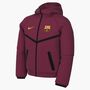 Nike Fcb B Nsw Tch Wvn Fz Jacke - noble red/black/mineral yellow