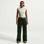 Nike Nike WomenS Sleeveless Fitted Quar - olive aura/smoke grey