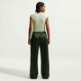 Nike Nike WomenS Sleeveless Fitted Quar - olive aura/smoke grey