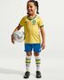 Nike Brazil 2025/26 Stadium Home Little - canary/light menta/geode teal