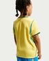 Nike Brazil 2025/26 Stadium Home Little - canary/light menta/geode teal