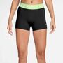 Nike Nike Pro WomenS Mid-Rise 3 Biker - black/barely volt/white