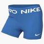Nike Nike Pro WomenS Mid-Rise 3 Biker - lt photo blue/white
