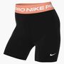 Nike Nike Pro WomenS Mid-Rise 5 Biker - black/crimson bliss/white