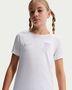 Nike Nor Y Kinder Nk Df Jsy Ss Stad 3Rd - white/pure platinum/white