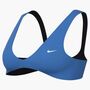 Nike W Np Sculpt Strappy Bra - lt photo blue/black/white