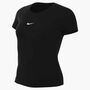 Nike W Nk One Fitted Ss Top - black/white