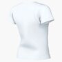 Nike W Nk One Fitted Ss Top - white/black