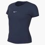 Nike W Nk One Fitted Ss Top - midnight navy/white
