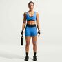 Nike W Np Sculpt 3In Short - lt photo blue/black/white