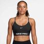 Nike W Np Df Smls Ls Bra Wt - black/white
