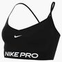 Nike W Np Df Smls Ls Bra Wt - black/white