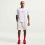 Nike M Nsw Tee Lse Boxy Football - white/university red/navy