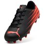 Puma ATTACANTO II FG/AG Jr - PUMA Black-Glowing Red