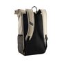 Puma PUMATECH Roll Top Backpack - Pebble Gray-Apple Spritz
