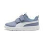 Puma Courtflex V3 V PS - Gray Sky-PUMA White-Baltic Sea Blue