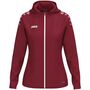 Jako Kapuzenjacke One Damen - bordeaux