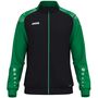 Jako Polyesterjacke Sonic - schwarz/gr�n