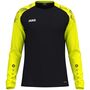 Jako Longsleeve Sonic - schwarz/neongelb