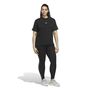 adidas W In Aop Sj Tee - black