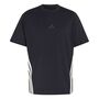 adidas M Ak 3S Tee Lo - black/owhite