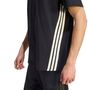 adidas M Ak 3S Tee Lo - black/owhite