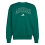 adidas M Coll Fl Crw - cgreen/halgrn