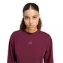 adidas D4T Knit Crew - maroon