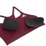 adidas Opt Ess Ls Bra - maroon