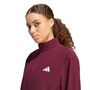 adidas We 3S Woven Jacke - maroon/white