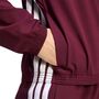 adidas We 3S Woven Jacke - maroon/white