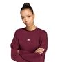 adidas W Sl Fc Swt - maroon/white